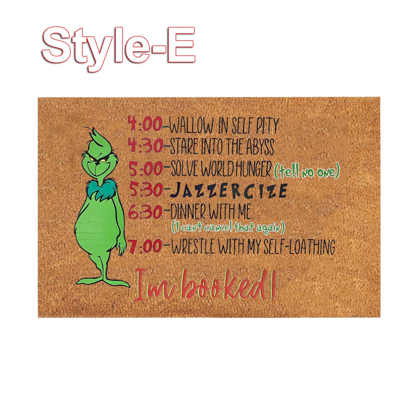 

Рождественский дверной коврик, уличный приветственный коврик для входной двери, рождественский коврик для прихожей, дверные коврики размером 60X40 см, противоскользящий коврик для дома 60X40CM