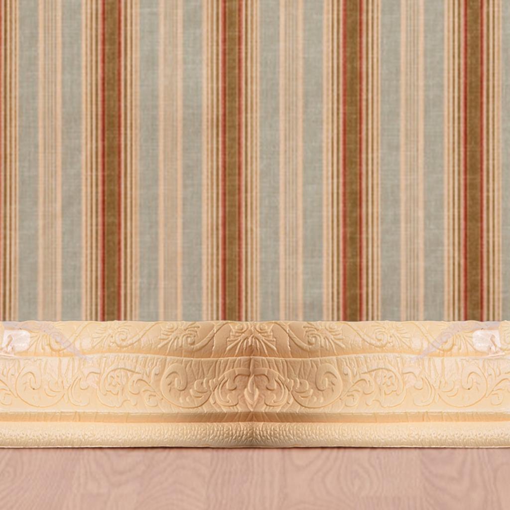 D Schaumstoffkante D Wandaufkleber Taillenlinie Sockelleiste