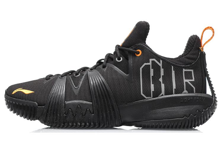 Li Ning Badfive 1 Баскетбольные кроссовки Badfive Низкие Мужские Новая модель Черный ABAQ111-3 39