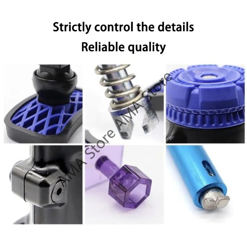 X7JF 360 Rotating Car Dents Removal Tool Ergonomic Nonslip Handle Dents Puller Pliers Auto Body Repair Tool