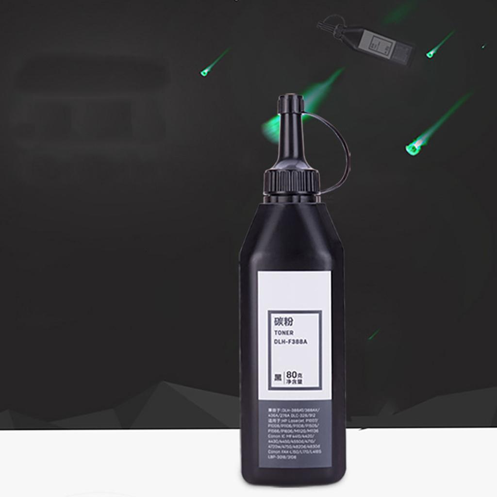 Toner Powder Cartridge Refill Replacement Plus Black 80g Laser Printer Parts Accessories DLH‑F388A