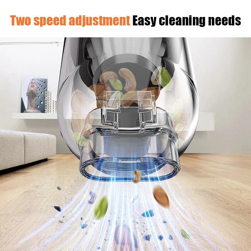 New Original 12000/80000Pa 6 In 1 Cordless Vacuum Cleaner Brushless Car Portable Robot Vacuum Cleaner Handheld Car Home Appliances
