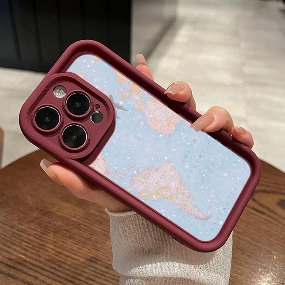 

LZ24 Карта траектории самолета искусство силиконовый чехол для телефона Xiaomi 11 Lite 5G 14T Redmi 14C 13C A3 Note 12 11 9 10 13 Pro Plus противоударный задний чехол Redmi Note 13 Pro Plus