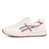 Women's Soft-Soled White Sports Shoes - Lightweight, All-Season, Casual Running & Travel Footwear for Spring & Autumn 2024