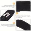 Elegant 2-Piece Set Invisible Hair Volume Boost Clips - Vintage Style, Oval Shape with Hollow Design for Women & Girls