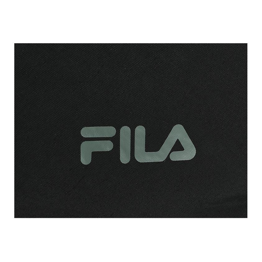 New FILA Fitness Fabric Dumpling Bag, Crossbody Bag, Shoulder Bag Mini Women's Pitch Black A13W531163FBK