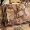 192pz Blocco Scrivibile Vintage per Timbri Cancelleria Decorazione Diario Materiale Artistico Cancelleria per Journaling