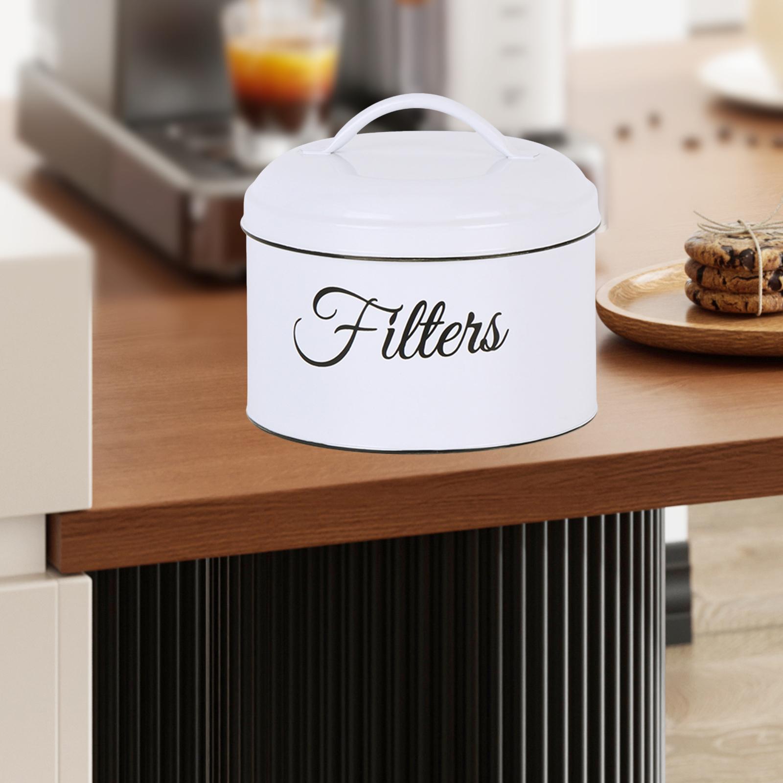 Держатель фильтра для кофе Farmhouse Coffee Storage для кухонного стола Office белый 2090₽