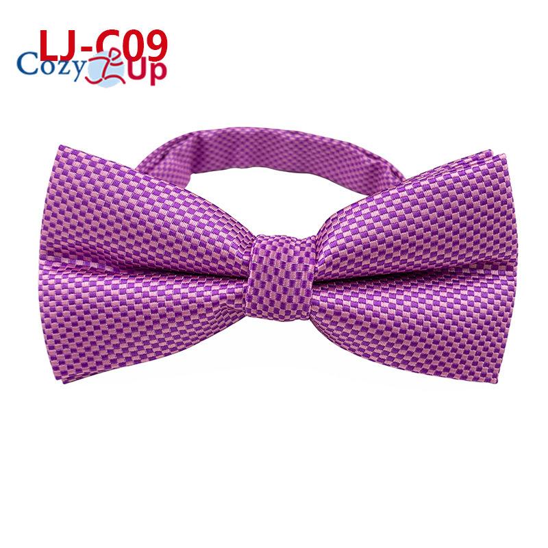 Fashion Blue Paisley Bowtie  Set for Men Wedding Business Party Luxury Pre-tied Men's Bow Tie Gifts