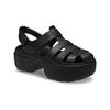 Crocs Stomp Fisherman Sandals 'Black' Women's 209938-001