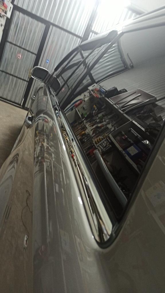 Нижняя окантовка окон (6 шт, нерж) для Mercedes GL сlass X164