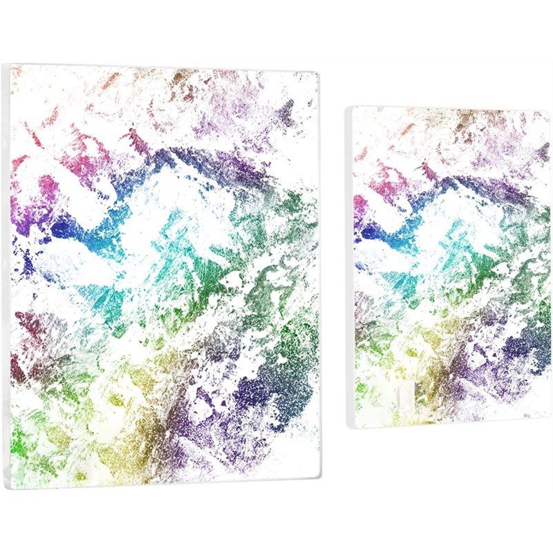 Многоразовая Гелевая Печатная Пластина, Пластина для Монопринта - 2 шт. 8  X 10 , 5  X 7  Художественная Пластина, Материалы для Печати