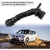 11127584128, Crankcase Vent Hose From Valve Cover For BMW X1 X3 X4 X5 X6 135I 535I 640I