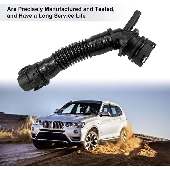 11127584128, Crankcase Vent Hose From Valve Cover For BMW X1 X3 X4 X5 X6 135I 535I 640I