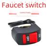 Motorcycle Accessory Kit: Flameout Switch, Electric Vehicle Headlight Switch, Two-Wire Faucet Switch