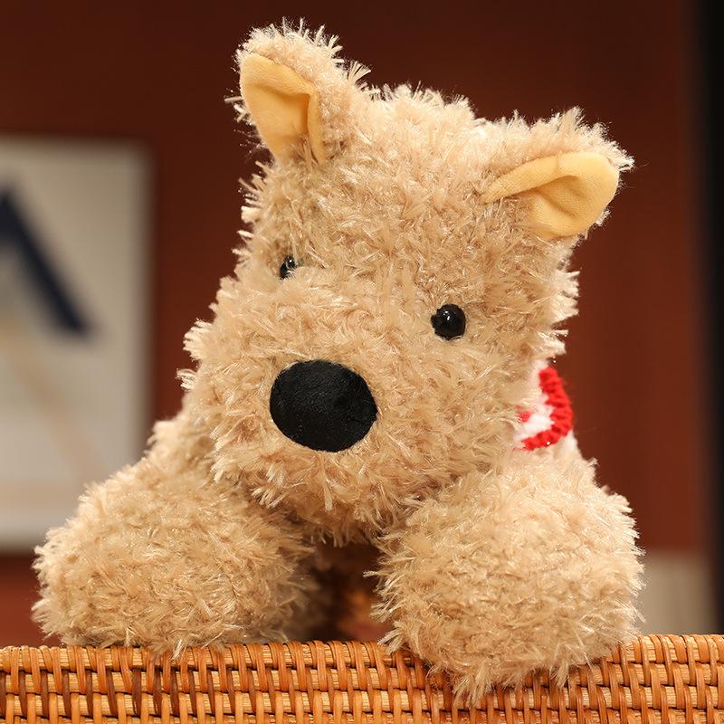 Cute Puppy Comfortable Doll Sleeping Pillow Plush Toy Dog Doll Doll Birthday Gift for Men and Women