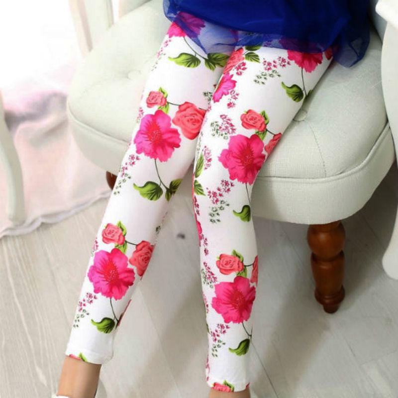 Schmale Leggings aus Milchseide für Mädchen – Frühling/Herbst, Neun-Punkt-Länge, kleine und große Größen, Kollektion 2021