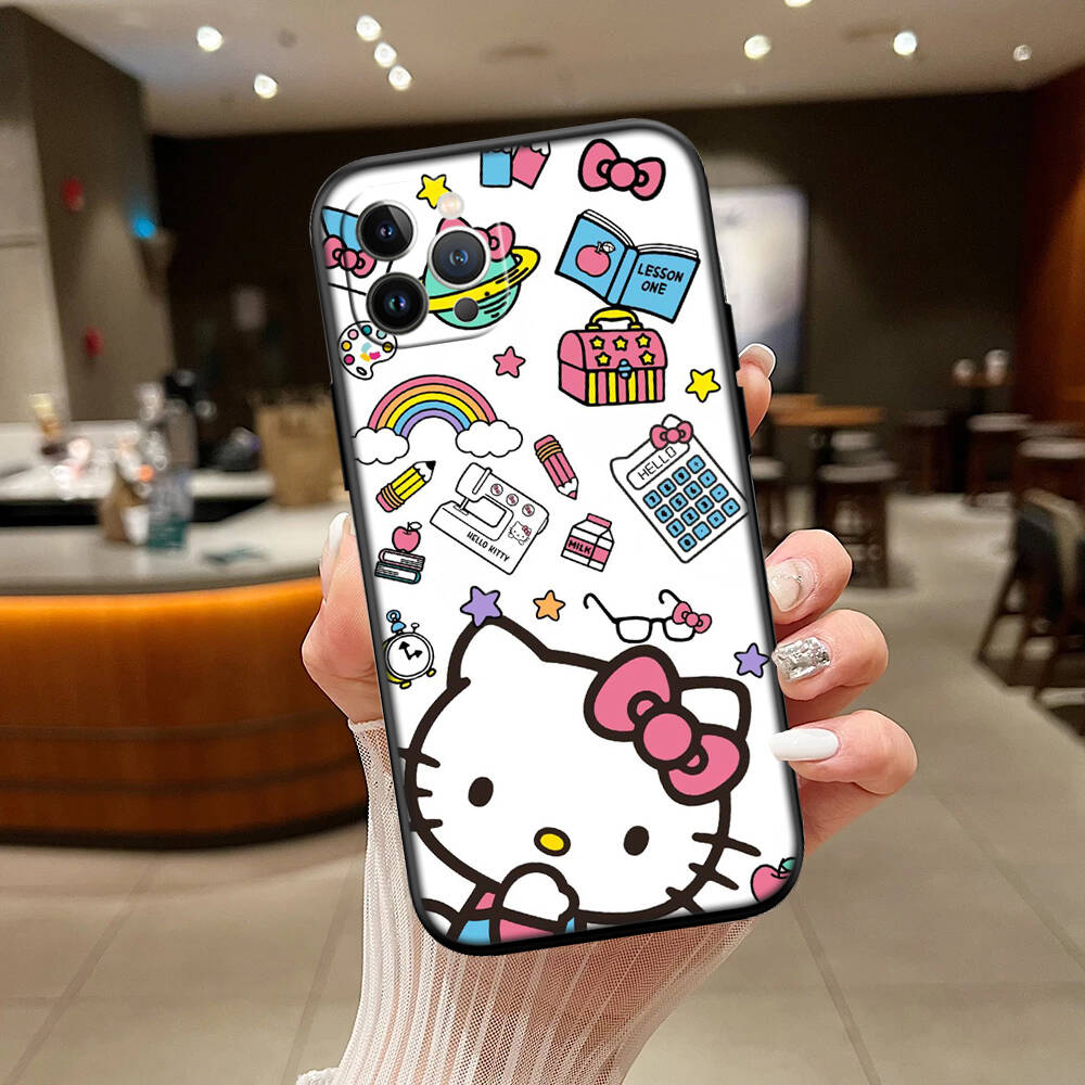 Cute Hello kitty New Phone Case for Samsung S20 S21 S22 S23 S24 FE Ultra Plus Lite S21S A07 A17 A36 A37 A55 A57 F06 F16 M06 M16 M56