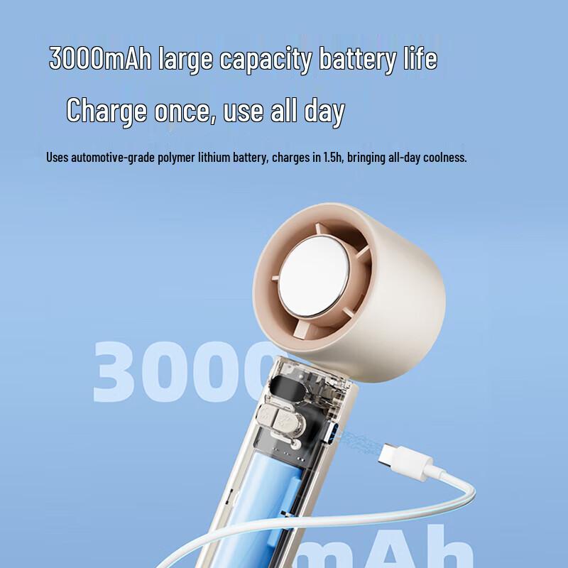W&P Portable 3-in-1 USB Rechargeable Mini Fan