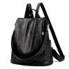 Vintage Women's Genuine Leather Anti-Theft Backpack: High-End, Simple, Versatile, Large Capacity Korean Fashion Accessory.