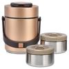 Insulation Lunch Box High Capacity 1.5L Stainless Steel Portable Heat Preservation Vacuum   Box for Adults Students