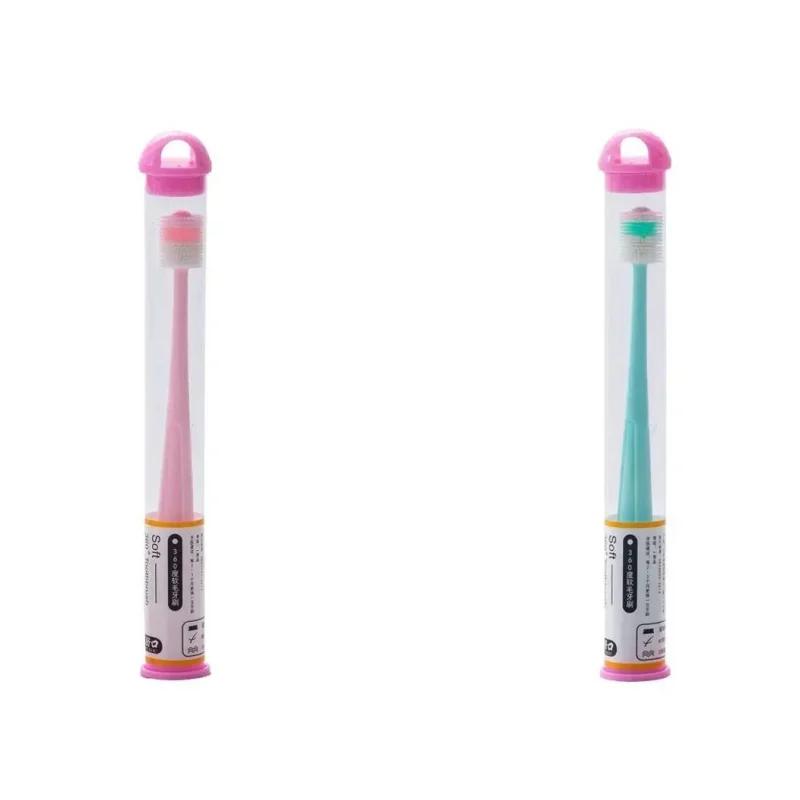 Small Dog Cat Toothbrush 360 Degree Soft Silicone Cat Dental Care Toothbrush Holde Easy To Handle Independent Packaging