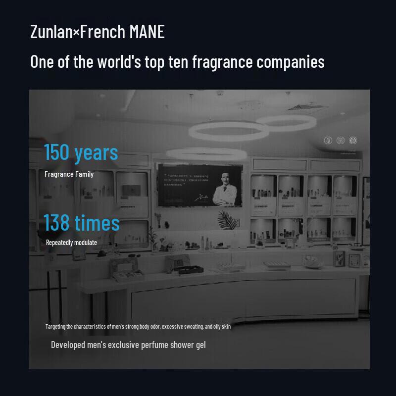 Zunlan Herren Duschgel mit Meeresduft