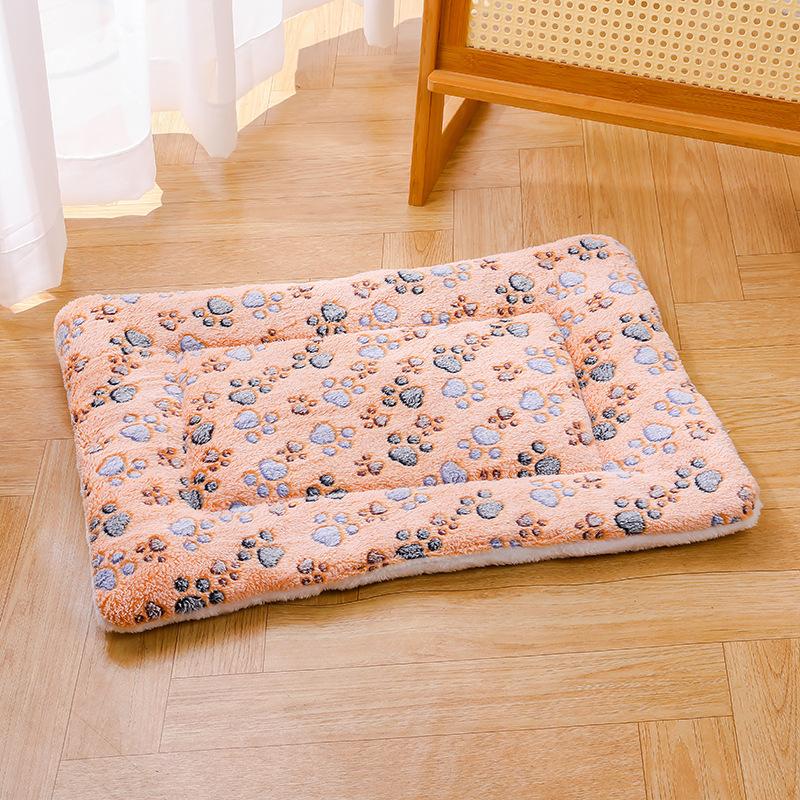 Verdicktes Bequemes Warmes Kleiner Katzen Schlafkissen Hautfreundlich Niedlich Winter Mittlerer Hund Sofa Matte für Welpenbett Zubehör