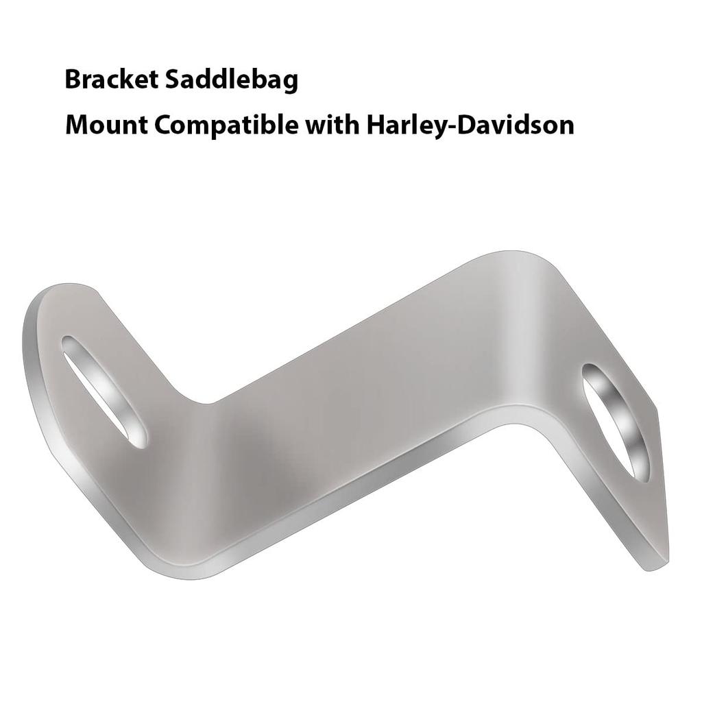 XTPTFABS 2PCS Bracket Saddlebag Mount, Saddlebag Support Bracket for 1995-2005 Harley Davidson Electra Glide 90801-95 (2)