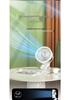 USB Rechargeable Multifunction Fan with Night Light and Clip