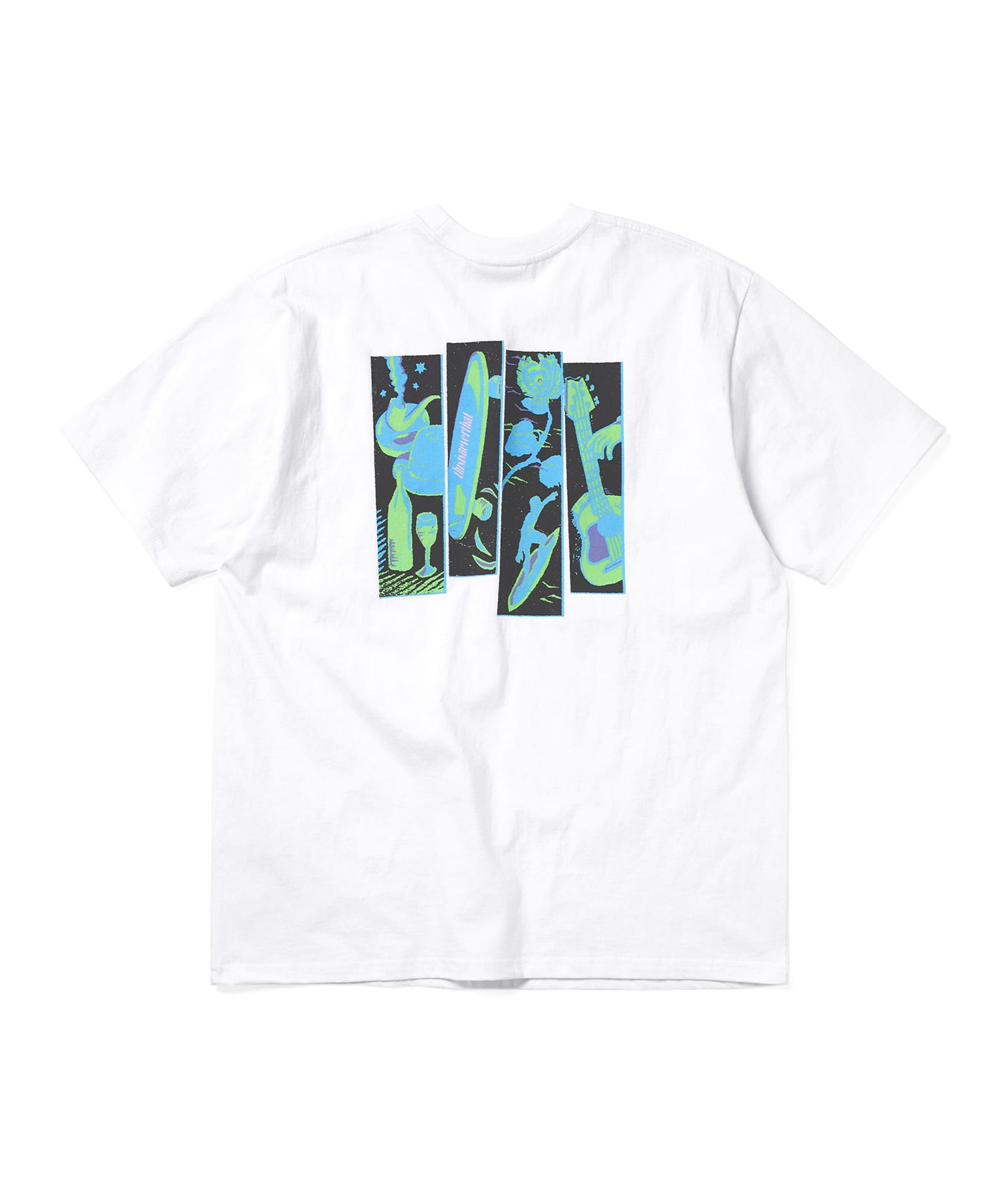 This Is Never That 4 Panels Tee White S