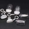 10 Pcs 30Ml Mini Soap Dispenser Container Diy Portable Refillable Bottles With Hook Hand Sanitizer Cosmetics Container Outdoor