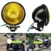 1pc for Suzuki Dirt Bike Retro Motorcycle Headlight Round with Holder Electroplate Vintage Head