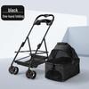 Lightweight and Foldable Pet Stroller for Small Dogs, Cats, and Teddy Bears, Ideal for Outdoor Travel