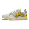Li Ning Weigu Pro Συναρμολογημένο Άνω Μόδα Ευέλικτο Άνετο Ανθεκτικό Αντιολισθητικό Ελαφρύ Παπούτσι Σκέιτ Χαμηλού Προφίλ Γυναικείο αθλητικό παπούτσι Λευκό Κίτρινο AECS094-1