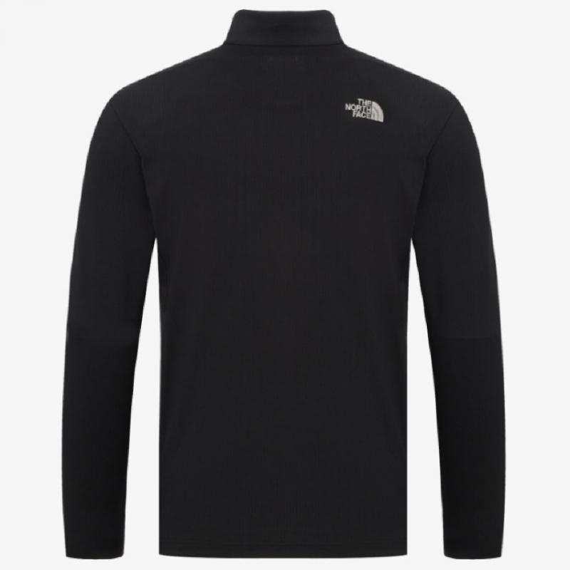 The North Face Men S viSty Long Sleeve Zip Tee Nt7lr02a B