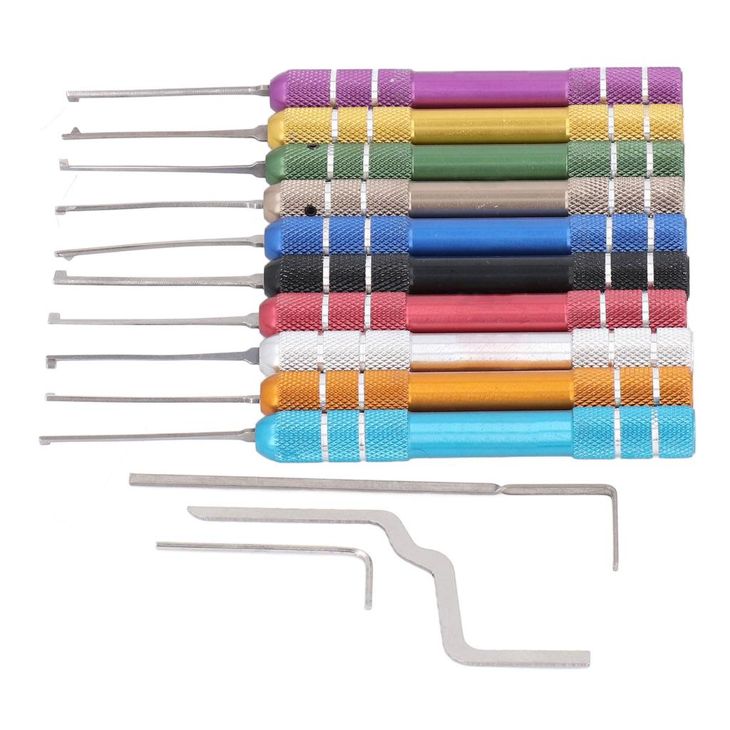 10PCS Tap Extractors with 3 Auxiliary Wrench Stainless Steel Stripped Broken Tap Remover Tool Kit