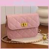 Elegant Vintage Shoulder Bag For Women Trendy Street Style Pu Leather Chain Bag
