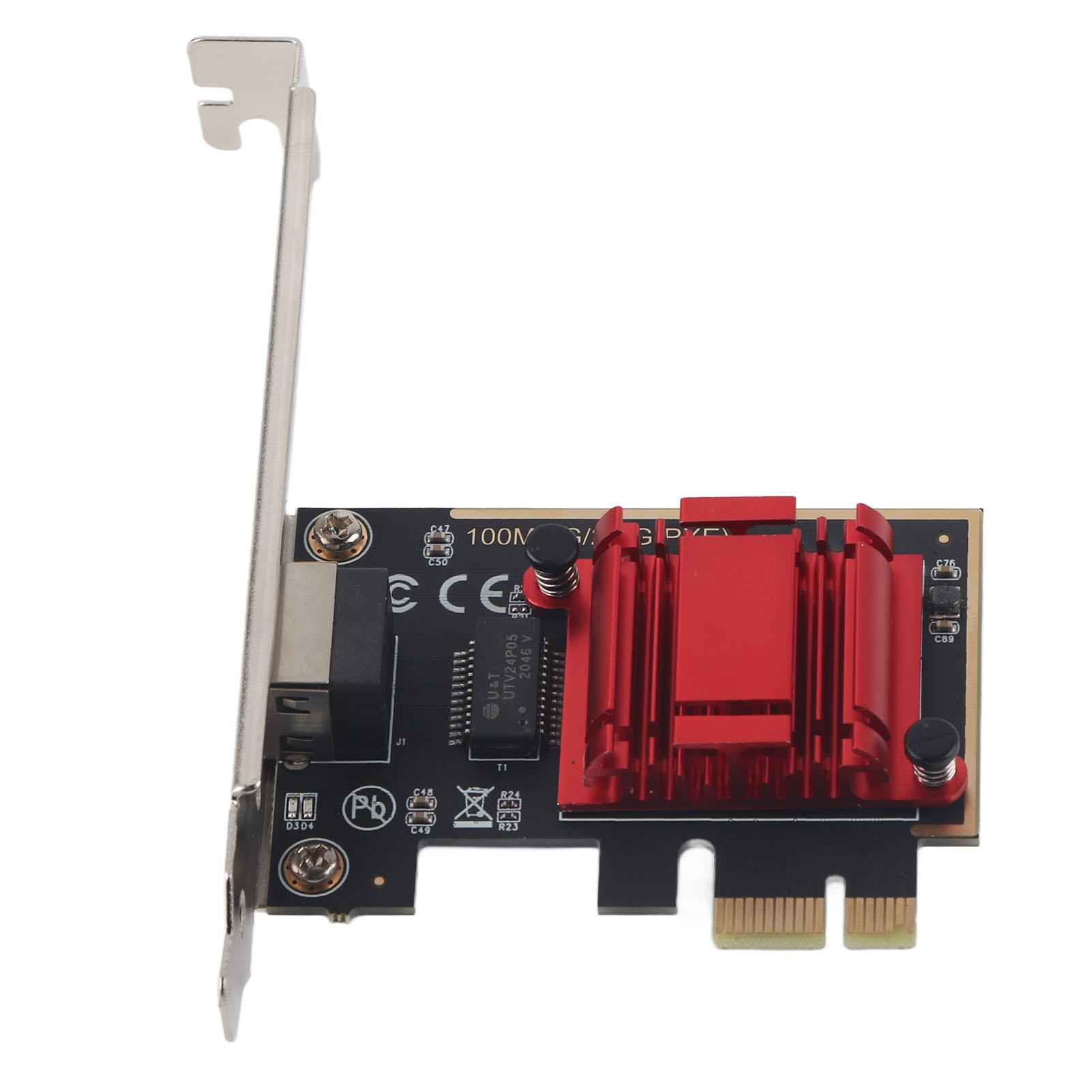 

TXA092 Карта PCIE 2.5 Гбіт/с Гігабітна мережева карта PCIE Мережевий адаптер Карта для комп ютера