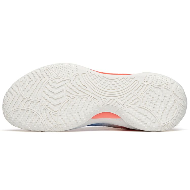 Anta Buty do koszykówki Cement Bubble 2.0 Amortyzacja Antypoślizgowe Niskie Męskie Trampki Białe Niebieskie Czerwone 112221610-7
