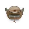 Loewe Logo Zip Canvas Waist Bag Men bags Khaki-Green B687C60X11-4160