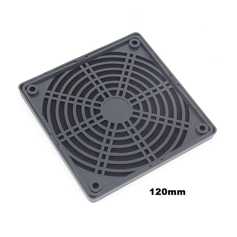 3v1 plastový prachotěsný kryt ventilátoru 12cm 120mm pouzdro ventilátoru prachový filtr ochranný mřížka pro PC čištění počítače chlazení