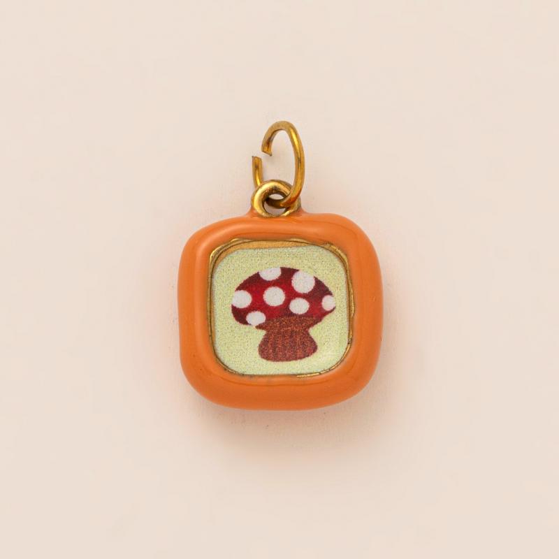 DIY Emaille Edelstahl Anhänger Bunte Frucht Banane Wassermelone Orange Avocado Anhänger Handgefertigter Schmuck Zubehör