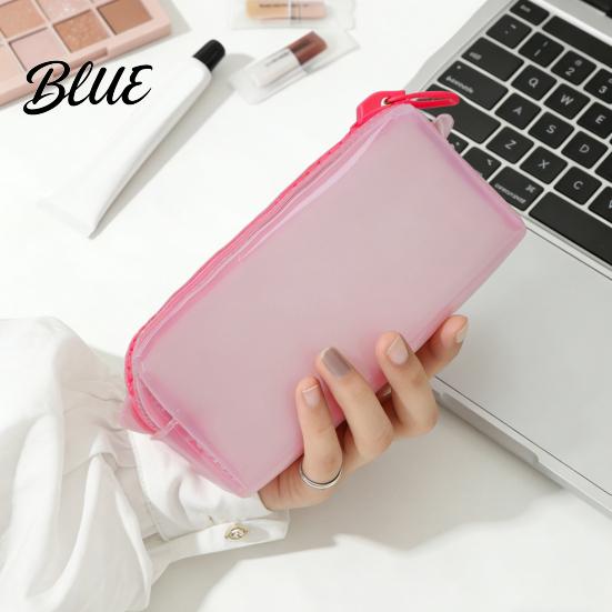 Astuccio Portapenne alla Moda Custodia per Cancelleria Borsa in PVC ad Alta Capacità