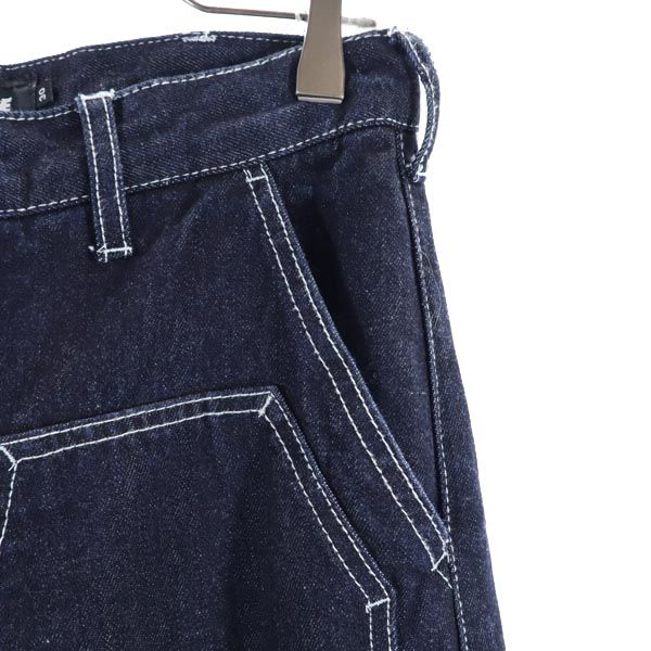 XLARGE Hickory Straight denim pants W30 Navy jeans Men's Used