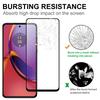 For Motorola Moto G84 5G AGC Glass Screen Covering Film Black Edge Full Glue Clear Phone Screen Protector