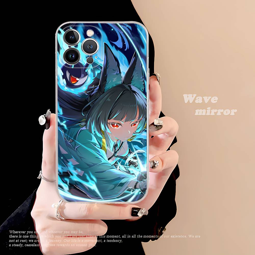 Classic Girl H-Hoshimi Miyabi TPU Silicone Case For IPhone 11 12 13 14 15 16 17 Pro Max Shockproof Clear Back Cover