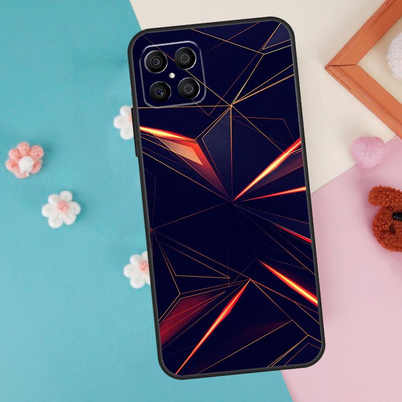 Lines Point Light Case For Honor 200 Pro 50 70 90 Lite X9a X8a X8 X9 X8b X9c X9b Honor Magic 7 5 6 Pro Cover