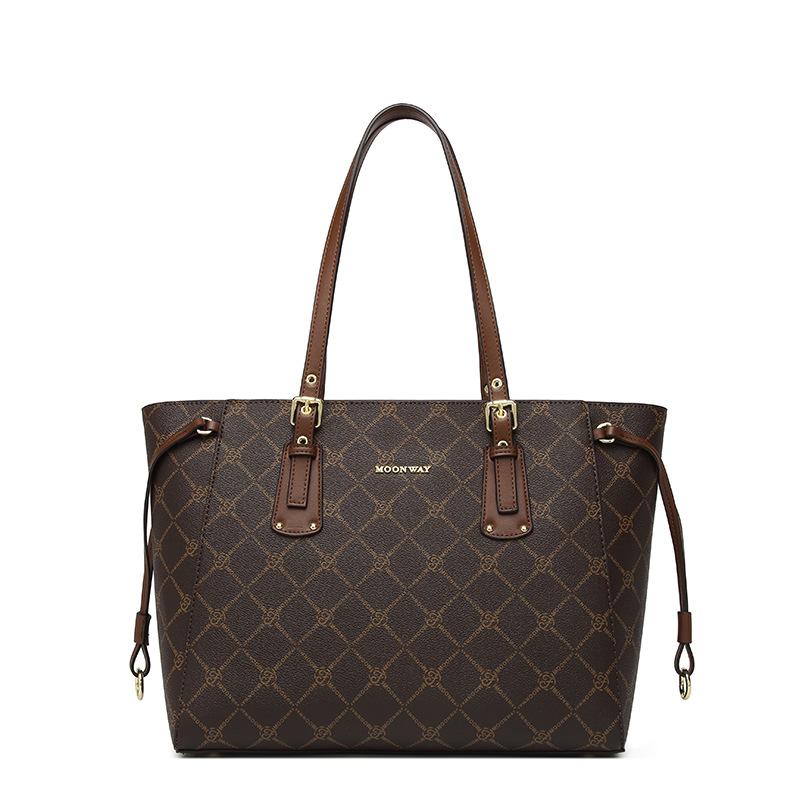 Nová módní kostkovaná dámská taška přes rameno, vysoce kvalitní, velkokapacitní kabelka, klasická, ležérní, všestranná, taška pro maminky