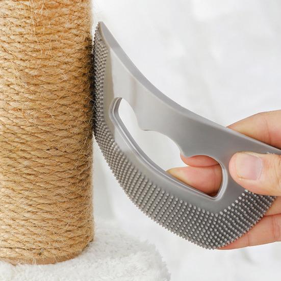 Yousheng 3Pcs Pet Hair Removal Tool Silicone Pet Fur Removal Tool Dog Cat Shedding Removal Lint Remover for Sofa Carpet Car Seats